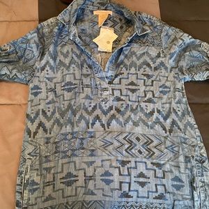 NWT philosophy shirt dress